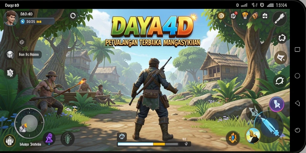 Tampilan gameplay menarik dari DAYA4D dalam dunia terbuka.
