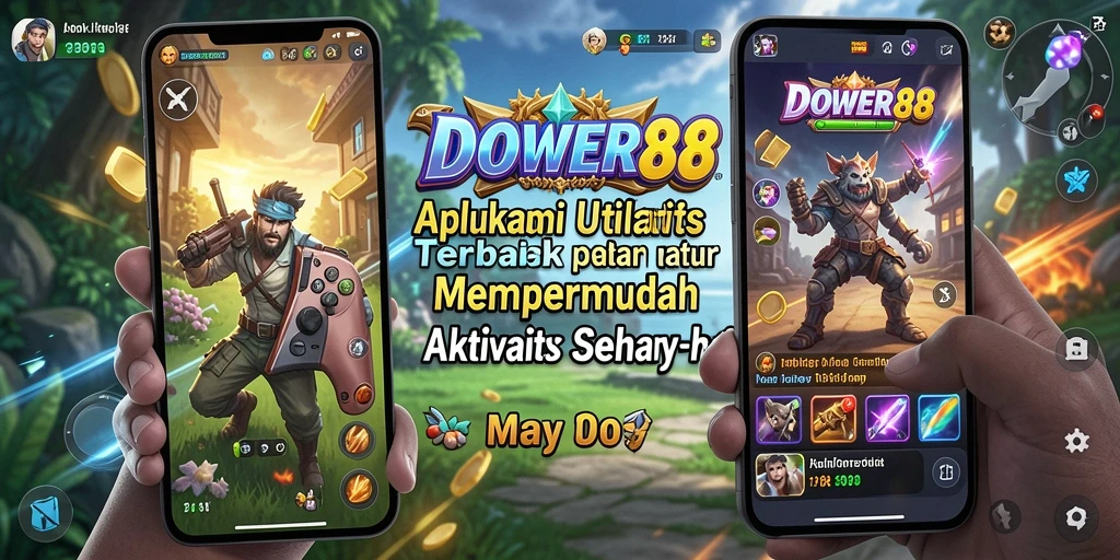 Tampilan antarmuka DOWER88 yang intuitif dan modern.