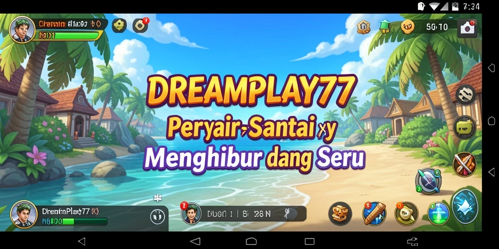 Tampilan gameplay <strong>DREAMPLAY77</strong> yang menyenangkan dan menarik.