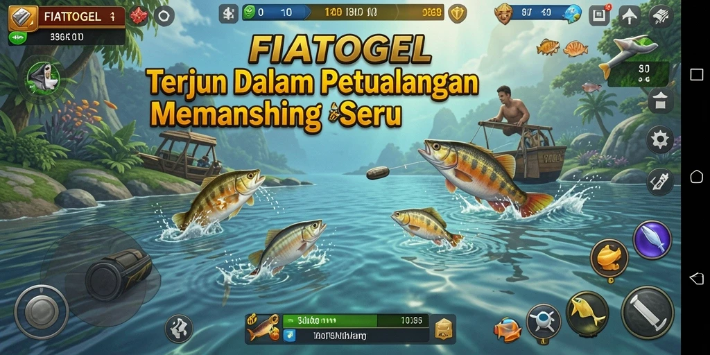 Tangkapan ikan yang epik dalam gameplay FIATOGEL.