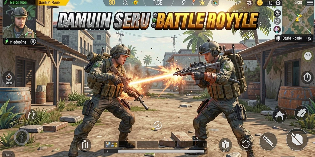 Tangkapan layar menunjukkan pertarungan mendebarkan di <strong>HARAPJP</strong>.