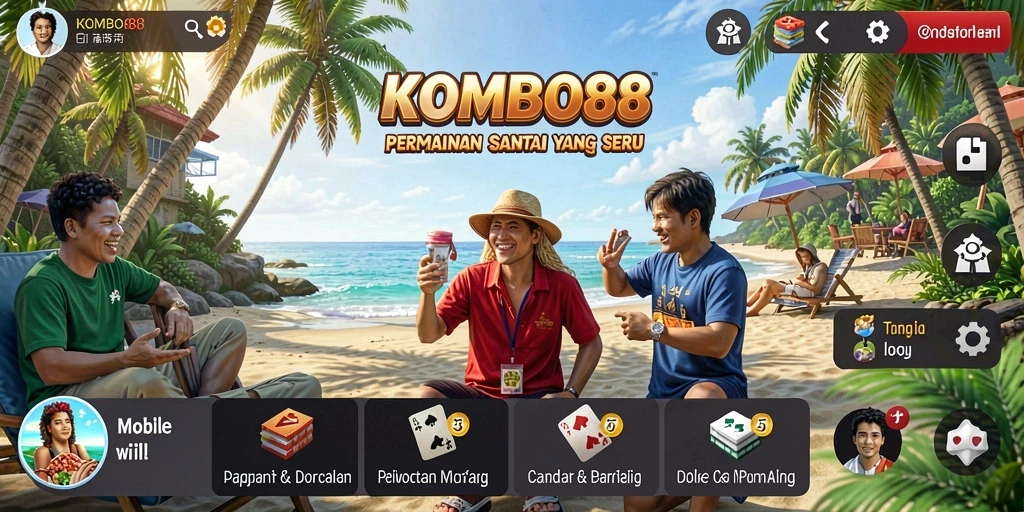 Screenshot menampilkan gameplay seru dan menarik dari KOMBO88.