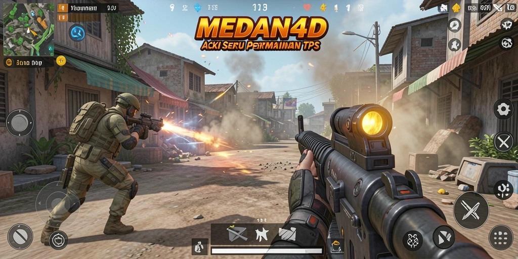 Screenshot gameplay MEDAN4D dengan aksi seru dan grafis menawan.