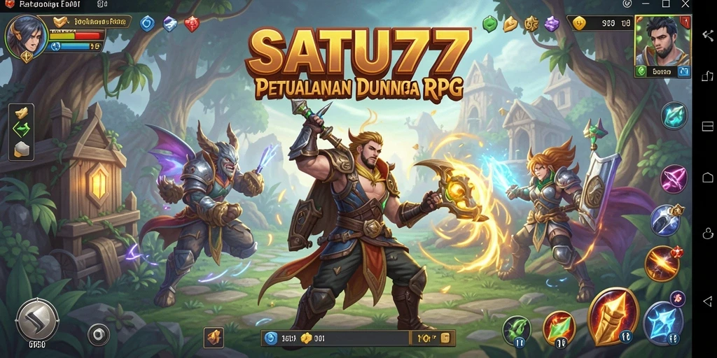 Gameplay RPG menarik di SATU77 dengan aksi mendebarkan.